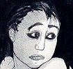 einsame Frau